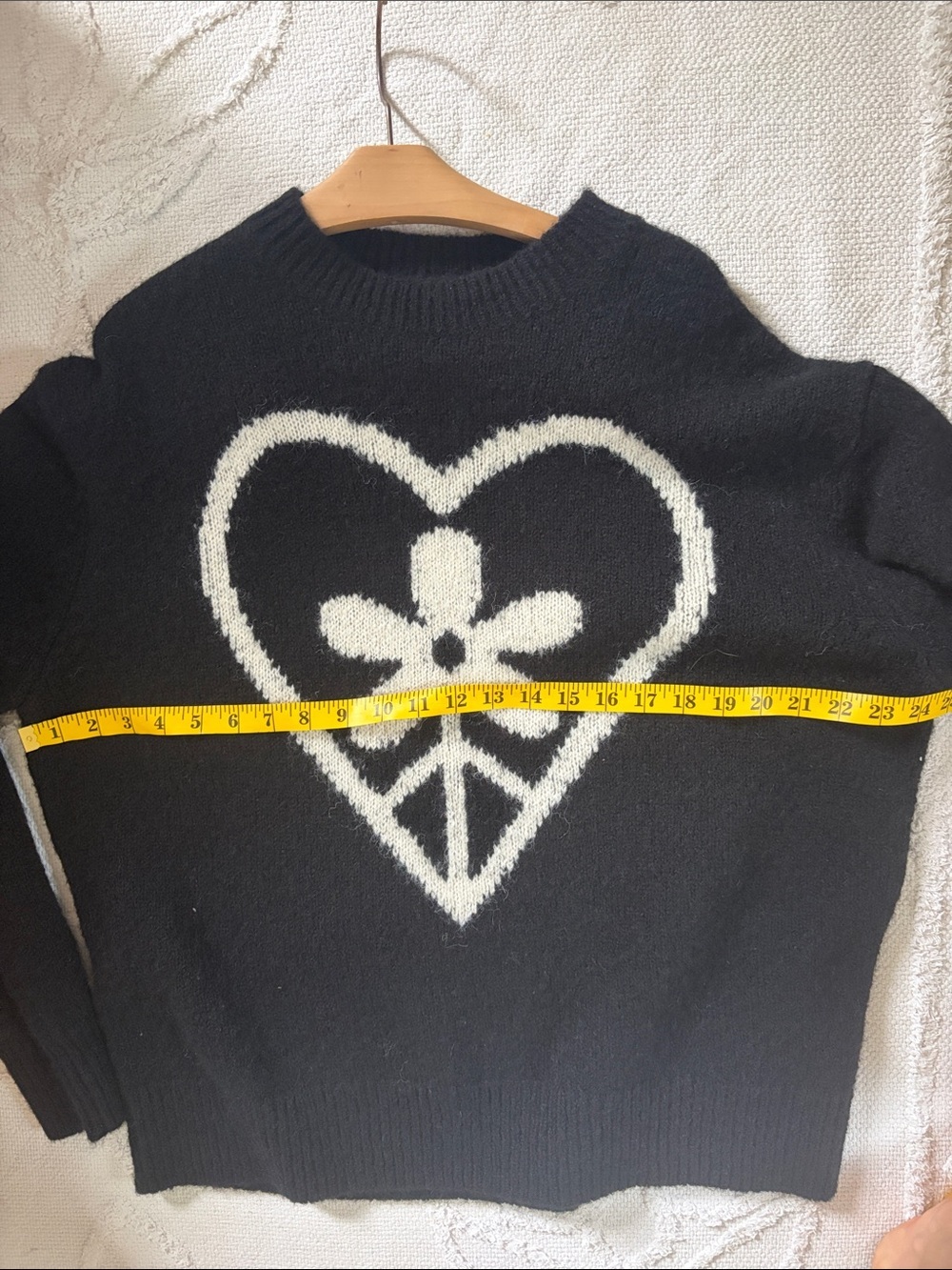 ALL-SAINTS finden crewneck wool sweater M NWT - Picture 8 of 8